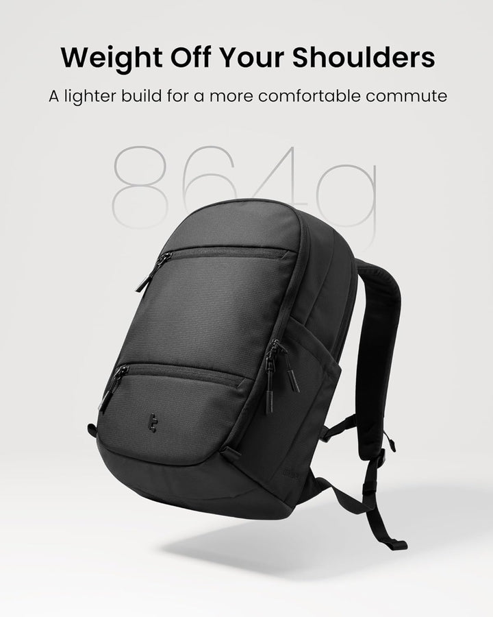 tomtoc Mochila para laptop de 16 pulgadas, mochila ligera de 22 L,...
