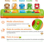 Juguetes emergentes para niños y niñas de 1 año, juguetes interactivos de causa y efecto con música y luz para bebés de 6 a 12 meses, regalos de Navidad y cumpleaños para bebés de 1 año