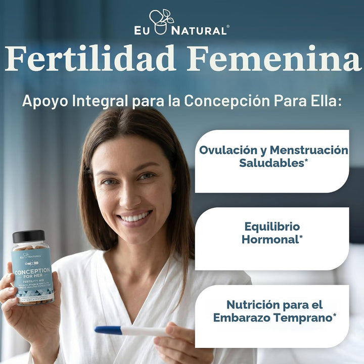 Vitaminas de fertilidad prenatales, regulan tu ciclo, balance de ho...