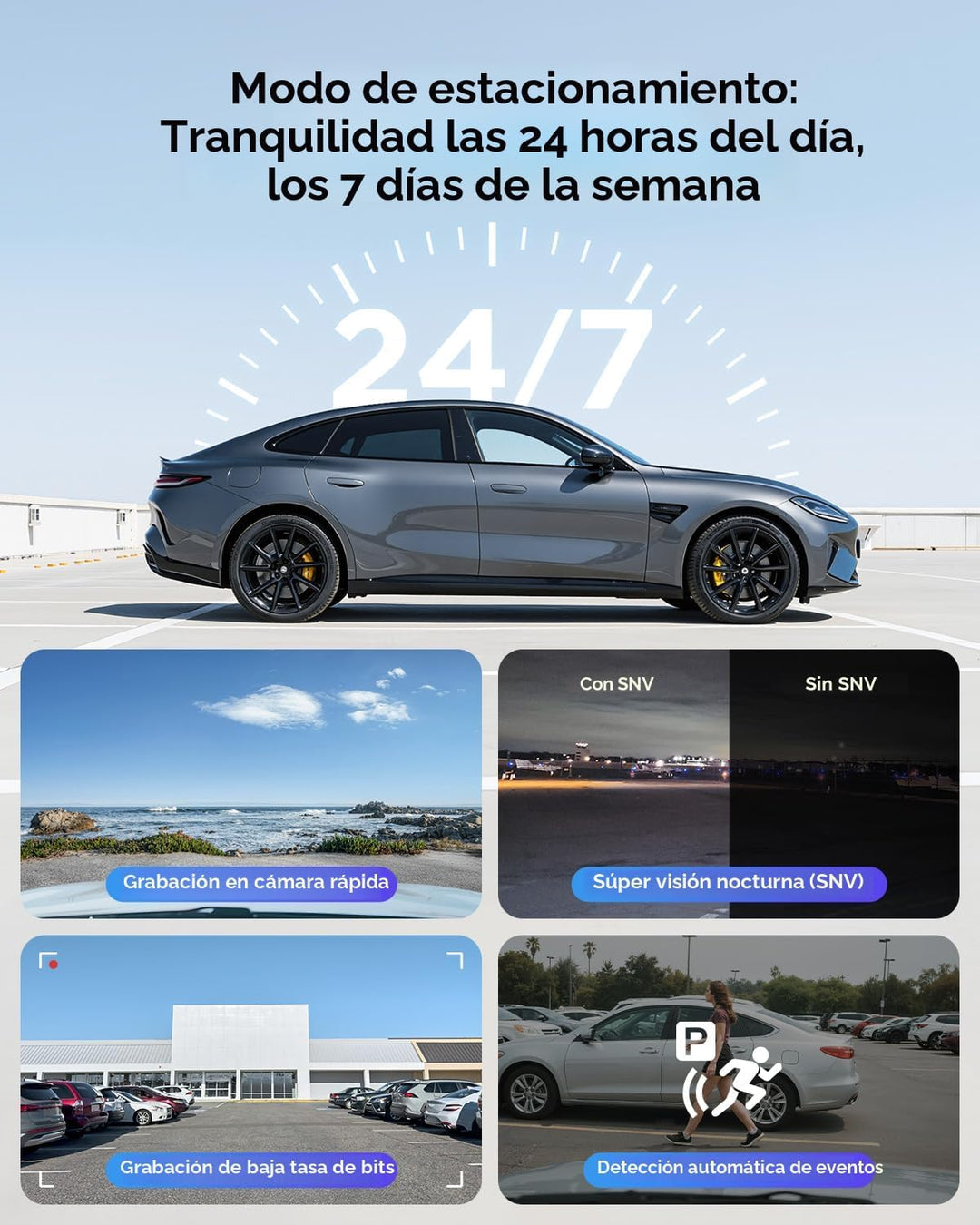 VIOFO A229 Plus Dash Cam frontal y trasera doble STARVIS 2