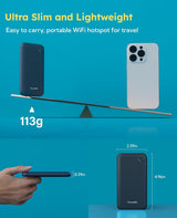 GlocalMe UPP 4G Hotspot WiFi portátil para viajes en más de 200 paí...
