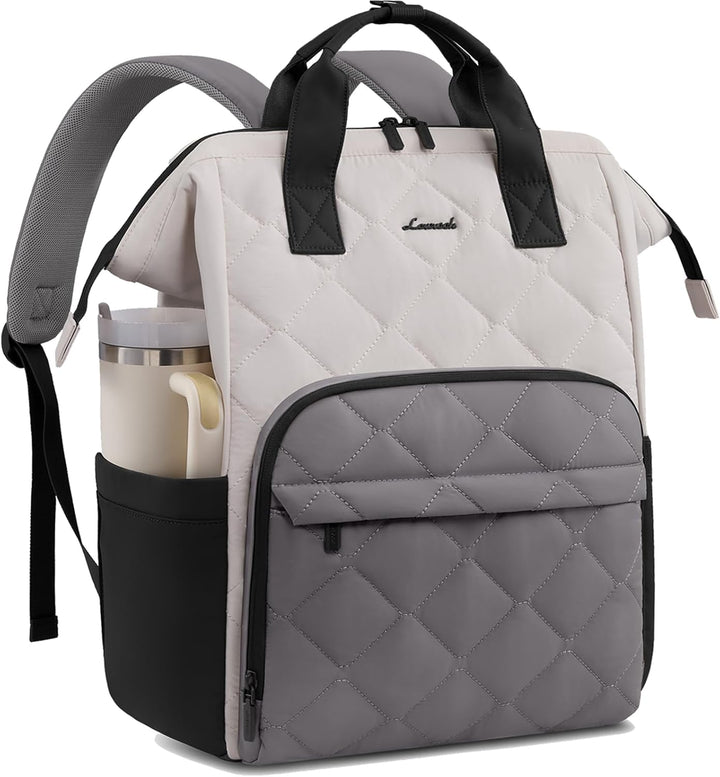 LOVEVOOK Mochila para laptop para mujer, mochila de viaje de trabaj...