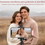 Mini micrófono inalámbrico para creadores de contenido