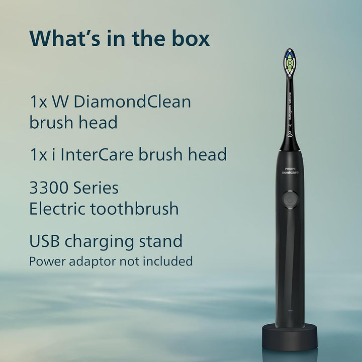 Philips Sonicare Cepillo de dientes eléctrico recargable 3300, 2 ca...