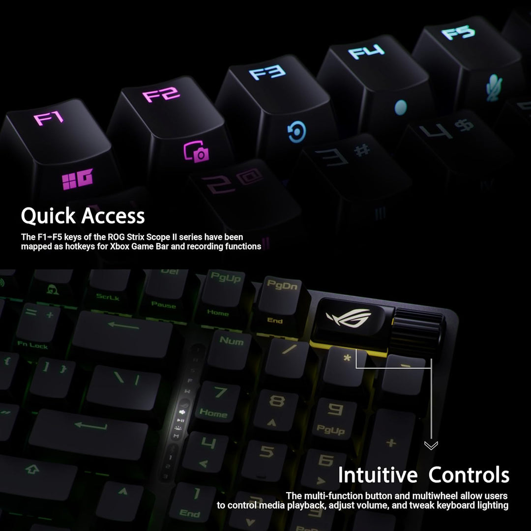 ASUS ROG Strix Scope II 96 Wireless Mechanical Gaming Keyboard \u20...