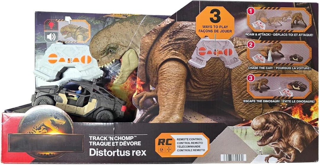 MAGNETOE Jurassic Renacimiento Pista y Mordida Distortus Rex