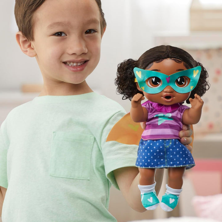 Baby Alive Super BFF Tilly Tinker Cabello Negro Muñeca Bebé para Ve...