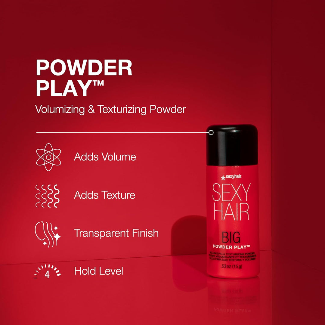 SexyHair Big Powder Play - Polvo voluminizador y texturizante, 0.53...