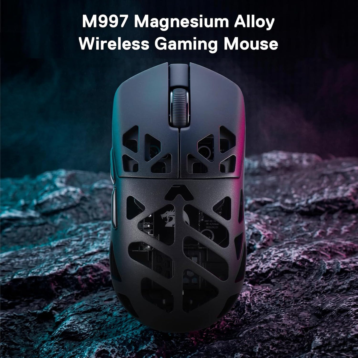 Redragon M997 Ratón inalámbrico para juegos de aleación de magnesio...