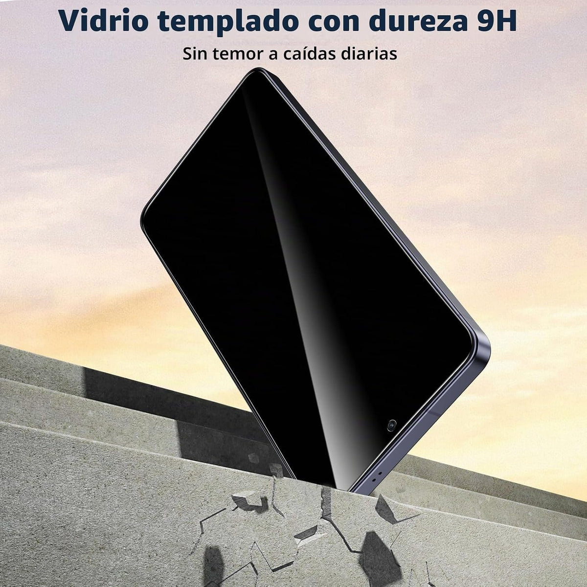 Paquete de 2 protectores de pantalla de privacidad para Samsung