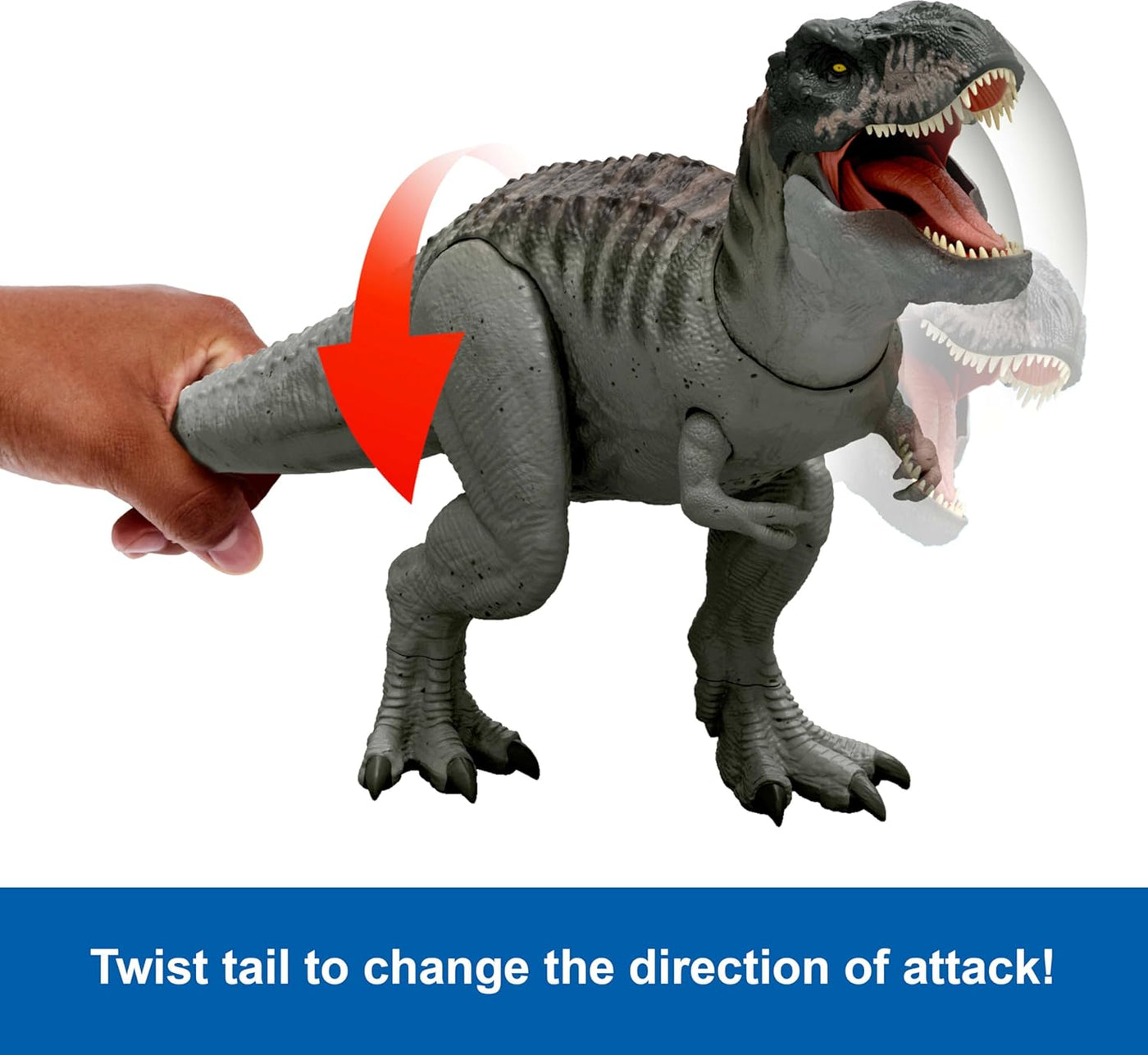 Mattel Jurassic World Rebirth Power Devour - Figura de