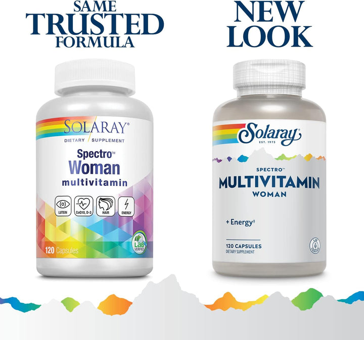 SOLARAY Spectro Multivitamínico | 120 quilates (Mujer)