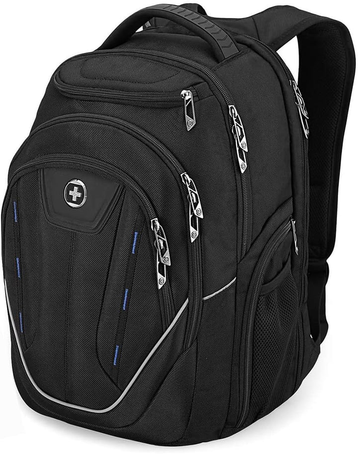 Swissdigital Design TSA - Mochila para laptop de negocios para homb...