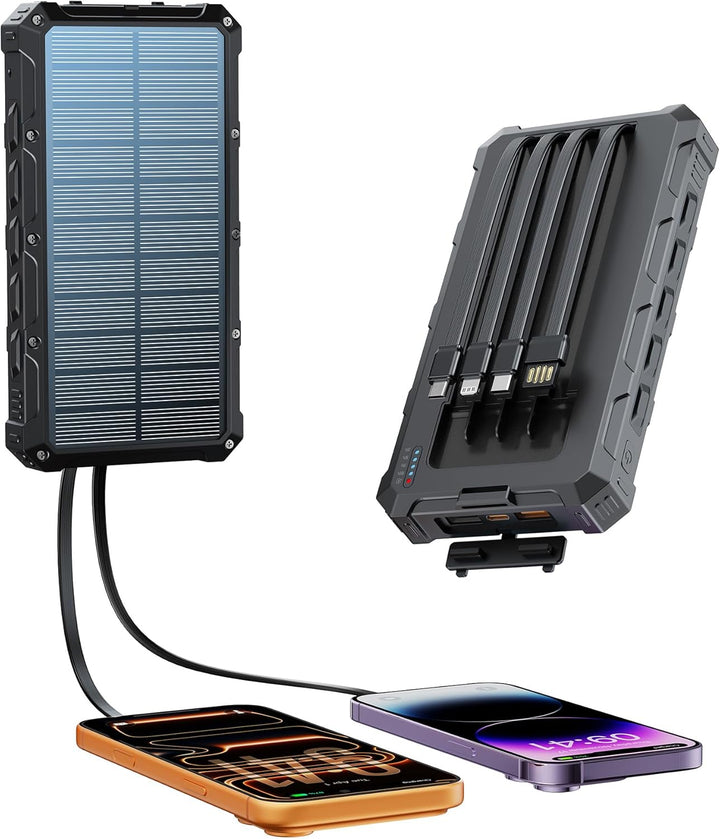 Cargador solar-banco de energía \u2013 Cargador de batería solar de...