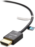 Cable Matters Cable HDMI ultrafino 4K activo, 15 pies, tecnología RedMere
