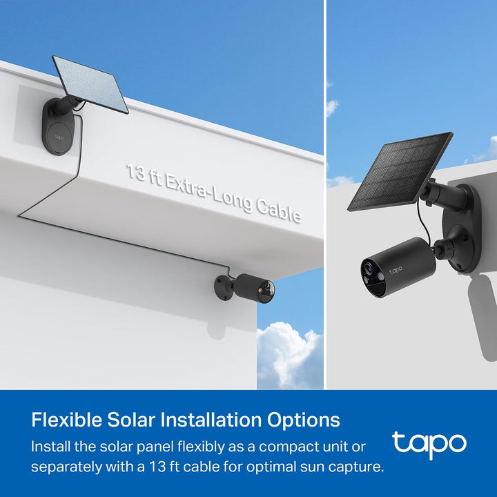 Tapo SolarCam - Cámara de seguridad inalámbrica para exteriores de...