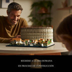 Givenni Arquitectura El Coliseo Romano; modelo coleccionable para adultos; kit de construcción de modelo de decoración del hogar, actividad creativa de bricolaje, colección famosa de monumentos (3989 piezas)