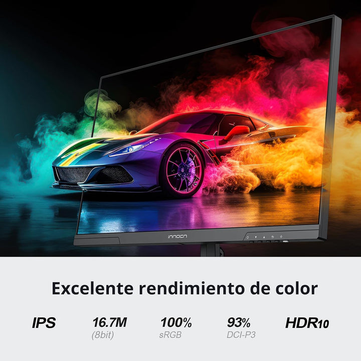 INNOCN Monitor de juegos de 24.5 pulgadas 1440P 240Hz QHD 2K para P...