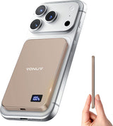 VONUV Cargador portátil magnético de 5000mAh, cargador inalámbrico...