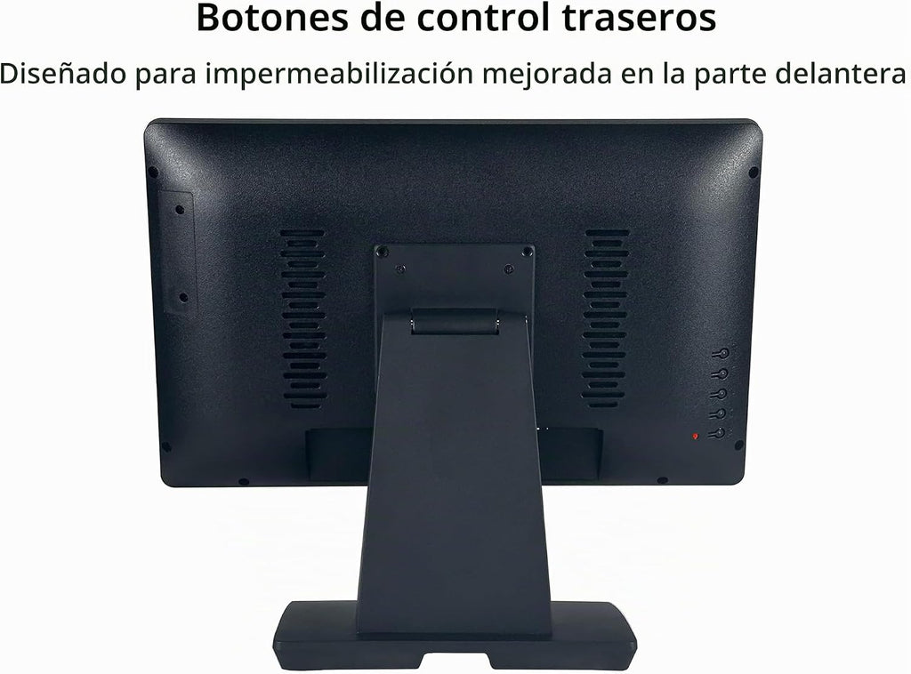 ANGEL POS Grado comercial 17.3 pulgadas 1920 x 1080 FHD pantalla táctil POS Monitor, 10 puntos táctil HDMI VGA, pantalla impermeable a prueba de polvo, industrial, oficina, venta al por menor, gimnasio, almacén