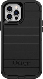 OtterBox Defender Series - Carcasa para Apple iPhone 12 y iPhone 12 Pro, color negro