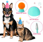 6 sombreros de cumpleaños pequeños para animales de