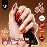 VANREESA Juego de 24 Piezas de Esmalte de Uñas en Gel - Colores Ele...