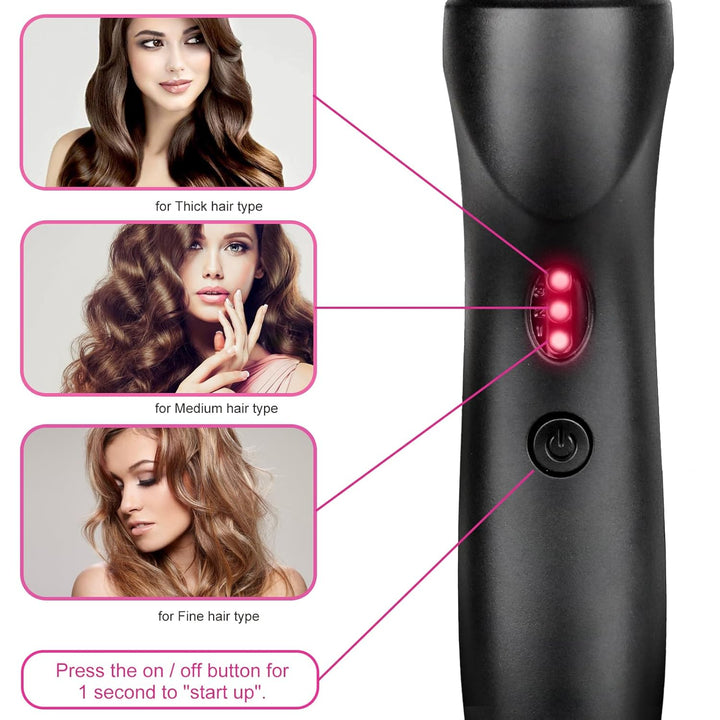 Peine eléctrico caliente para mujeres negras, juego de peines alisa...