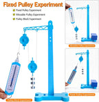 Kit de mecánica física, juego de laboratorio con polea, equilibrio