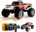 BEEZRC FMS 1/24 FCX24 Ford F-100 - Oruga RC con licencia oficial, liberación rápida magnética, transmisión de dos velocidades, control remoto, Rock Crawler rc camión, todoterreno para adultos, RTR