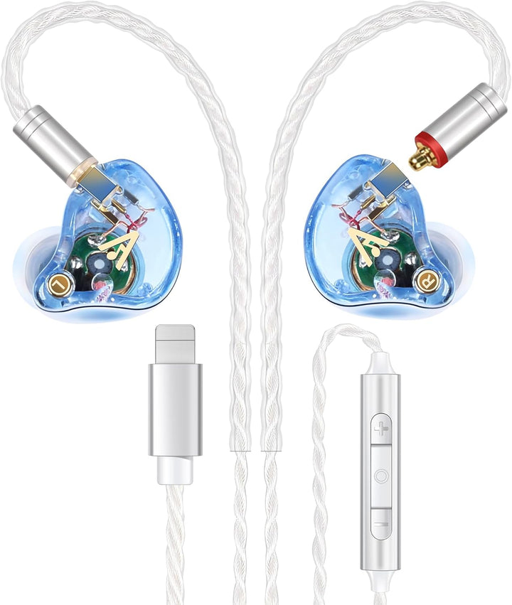 Vibes - Auriculares con cable de 6.8 fl oz, auriculares de alta fid...