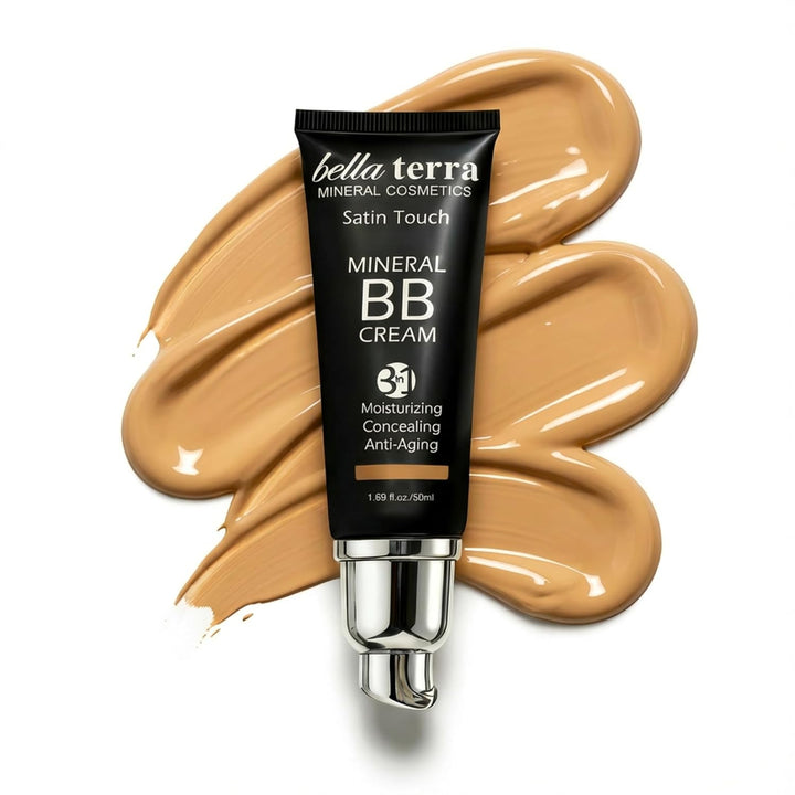 Bellaterra Cosmetics BB Cream - Hidratante tintado y maquillaje de...