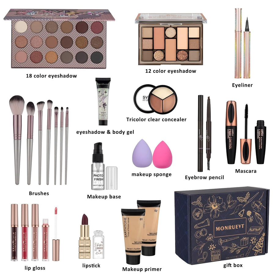 Kits de maquillaje para adolescentes, kit de maquillaje para mujere...