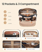 LOVEVOOK Maletín para Laptop para Mujer, Bolso Mensajero de Hombro para Computadora