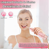 Hilo dental TOVENDOR eléctrico, para agua, irrigador bucal dental i...