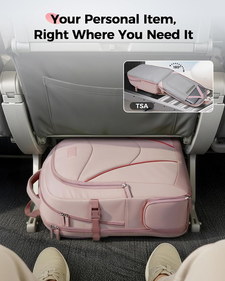 MATEIN HER Mochila de trabajo para laptop con compartimento para al...