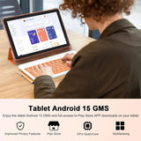 CUPEISI Tablet Android 15 de 10 pulgadas, 20 GB de RAM+128 GB de RO...