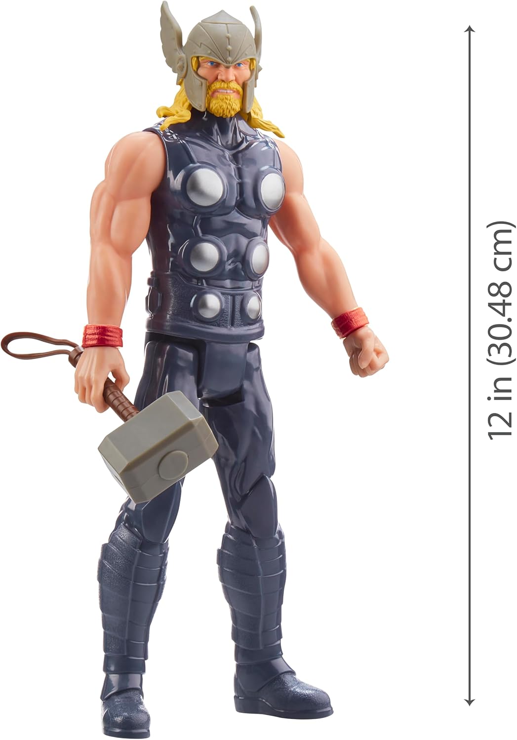 Marvel Avengers Titan Hero Series - Figura de acción de Thor de 12...