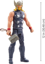 Marvel Avengers Titan Hero Series - Figura de acción de Thor de 12 pulgadas para juegos