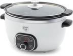 GreenLife 6QT - Olla de cocción lenta antiadherente de cerámica
