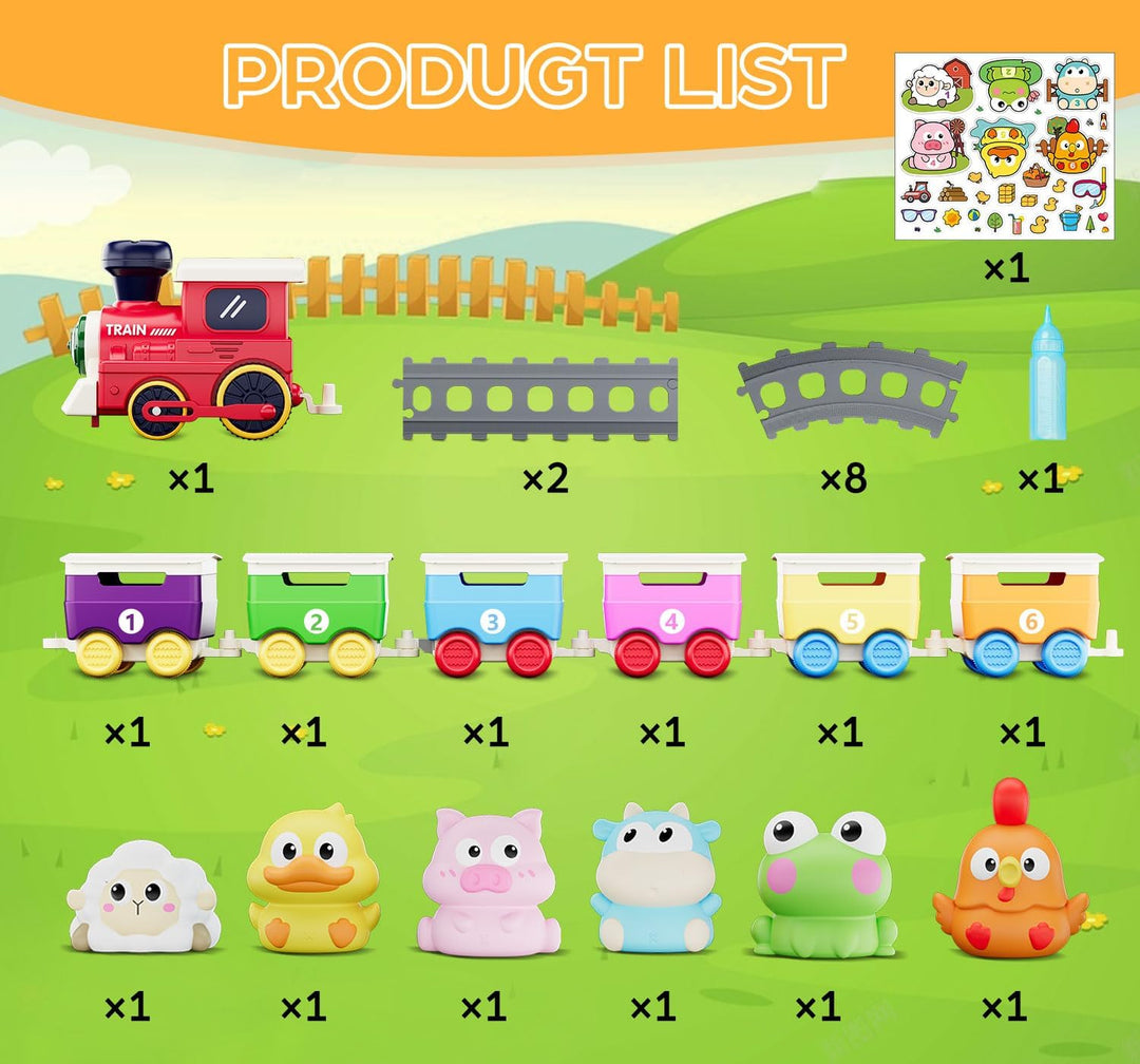 Juguetes de pista de tren para niños juego de tren