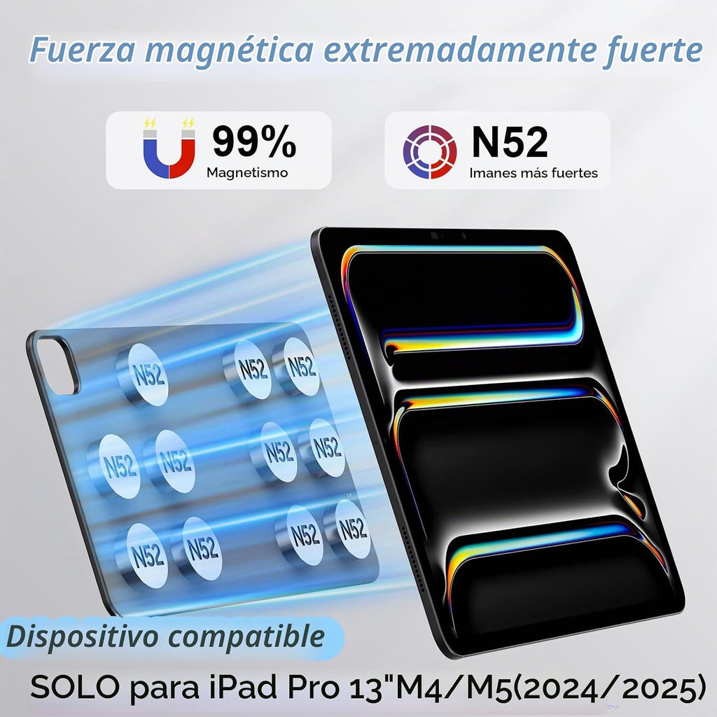 Soporte VESA para iPad Pro de 13 pulgadas con panel de carga magnético