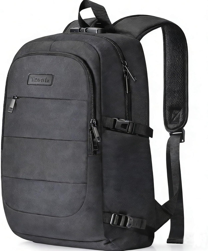 Tzowla, mochila para computadora portátil antirrobo resistente al a...