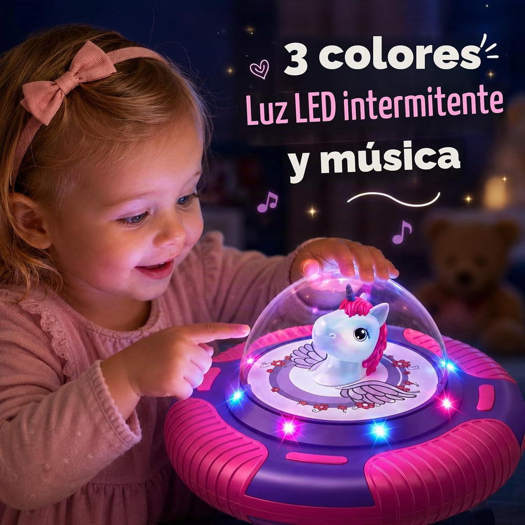 Flooyes Juguetes para sentarse y girar para niñas de 2 años, base grande de
