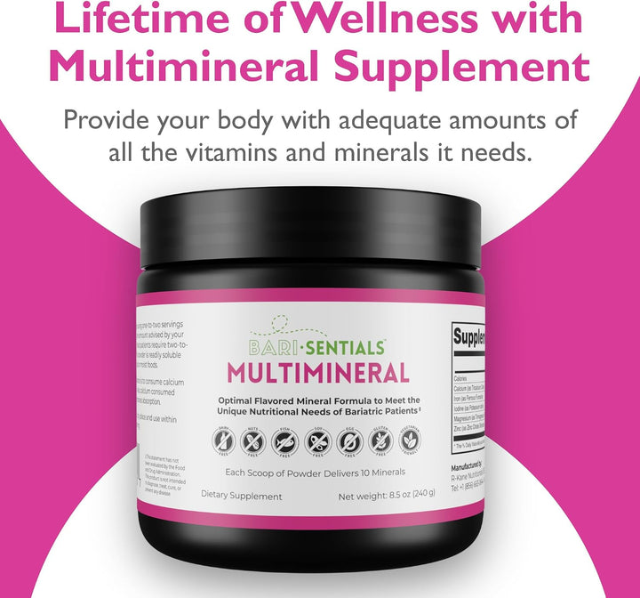 R-Kane Nutritionals Barisentials - Suplemento multimineral bariátri...