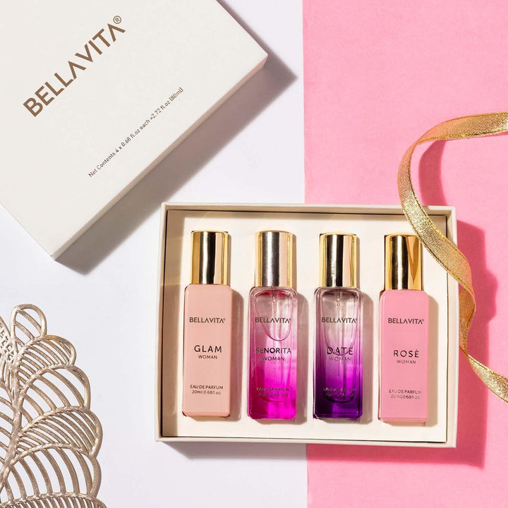 Bellavita - Set de regalo de perfume de lujo para mujer con notas d...