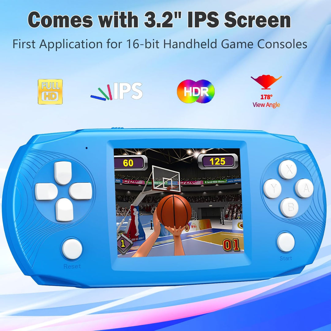Great Boy Juegos de mano de 32 bits para niños con 139 videojuegos...