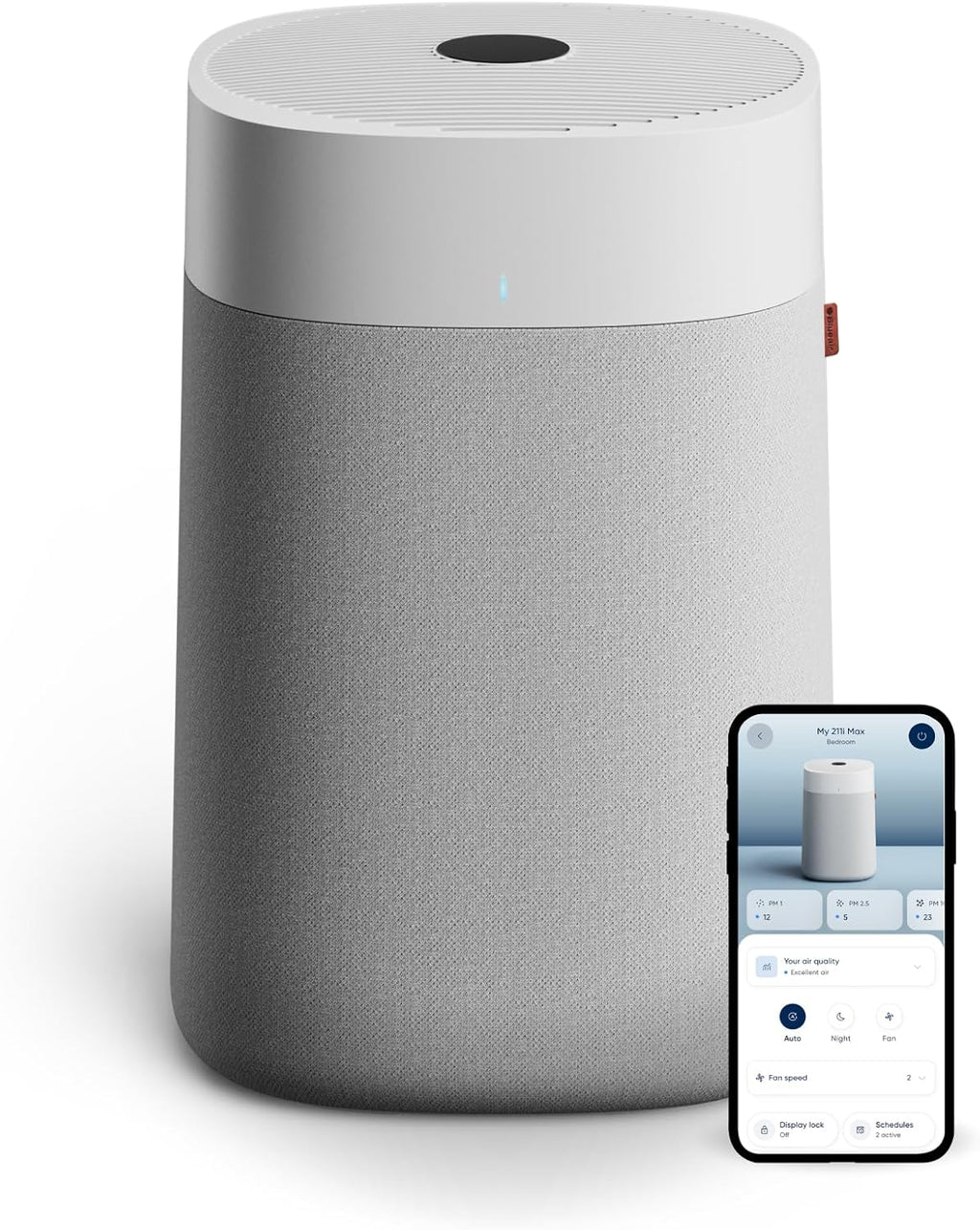 BLUEAIR Purificadores de aire para habitación grande del hogar de hasta