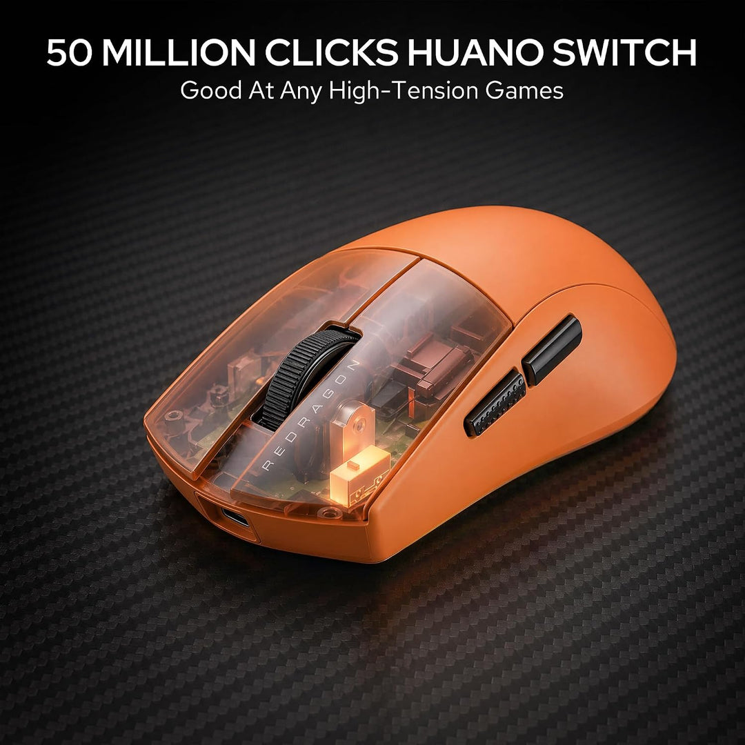 Redragon M916 ULT - Ratón inalámbrico para juegos con frecuencia de...
