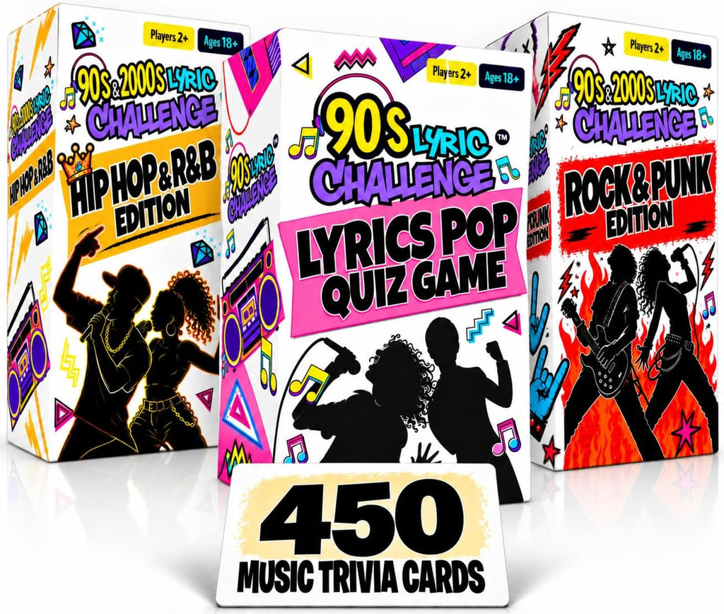 Pop, Hip Hop, R&B, Rock & Punk de los 90 y 2000 Terminan las letras Juegos